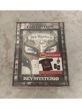 WWE Limited Edition Rey Mysterio Ultimate Fan Edition Collectors Box Set DVD